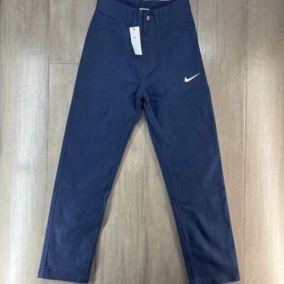 Nike SB Men's Olympic Skateboarding Twill Pants Navy Size 28x30 FJ2810-451 RARE